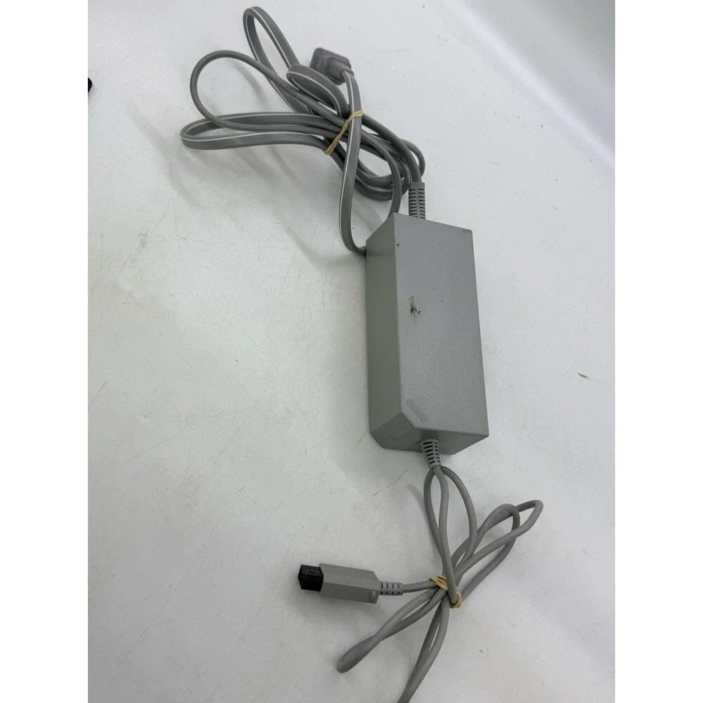 2006 Nintendo Wii Mini Red Console w/ Power Supply & TV Cables : WORKS